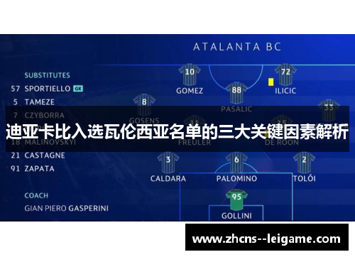 迪亚卡比入选瓦伦西亚名单的三大关键因素解析 迪亚卡比入选瓦伦西亚名单的三大关键因素解析